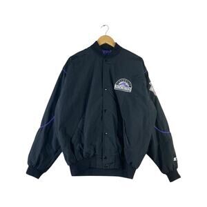 Vintage Colorado Rockies Windbreaker Light Jacket XL